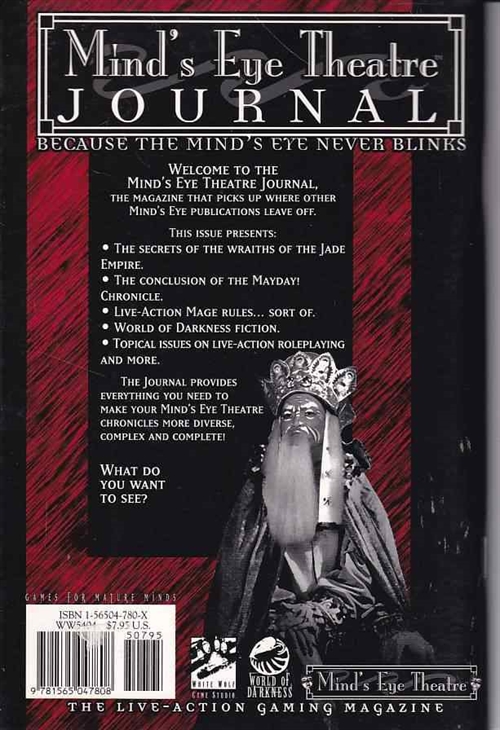 World of Darkness - Minds Eye Theatre Journal -  Issue 4 (Grade B) (Genbrug)